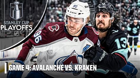 Apr 24, 2023 · The Kraken, by the way, are now 5-12-3 this season on home ice vs. playoff teams, including the Game 3 loss. An Avalanche team that has won 12 straight away from home should be licking its chops. 